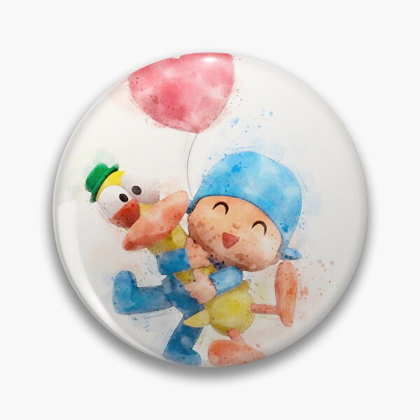 Item preview, Pocoyo and Pato in Watercolor  designed and sold by paulrommer.