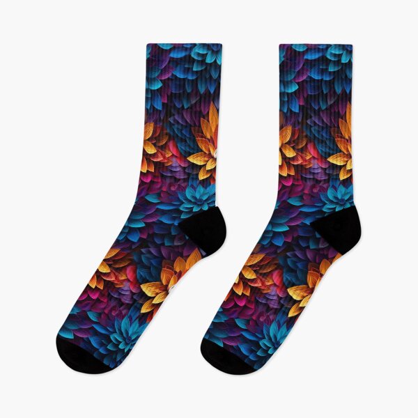 Item preview, Bloxoria - floral patterns in strong colors (3/4) designed and sold by sabantha.