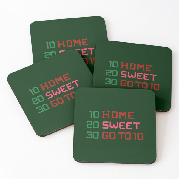 Item preview, HOME SWEET GOTO 10  designed and sold by abbiedeckowas.