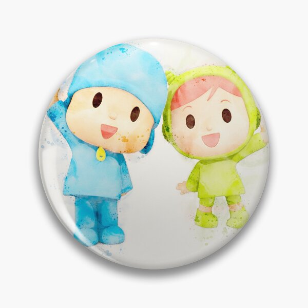 Item preview, Pocoyo and Nina in Watercolor  designed and sold by paulrommer.