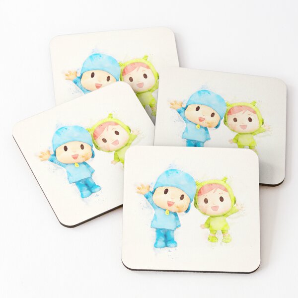 Item preview, Pocoyo and Nina in Watercolor  designed and sold by paulrommer.
