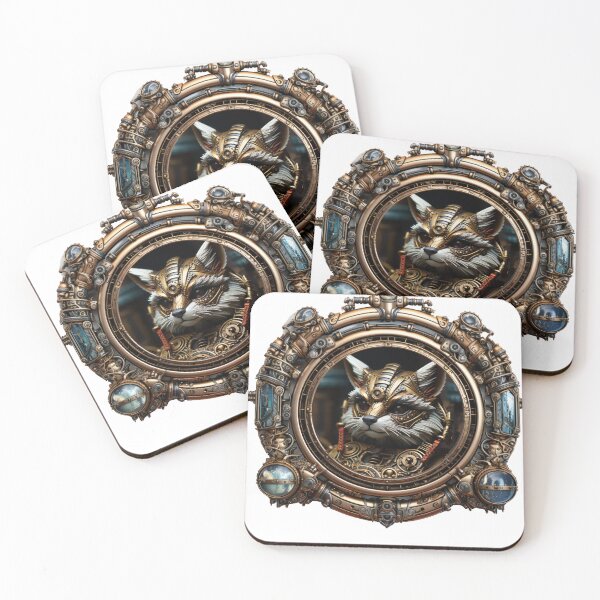 Item preview, Steampowered Animal Portrait designed and sold by SteamJazzCafe.