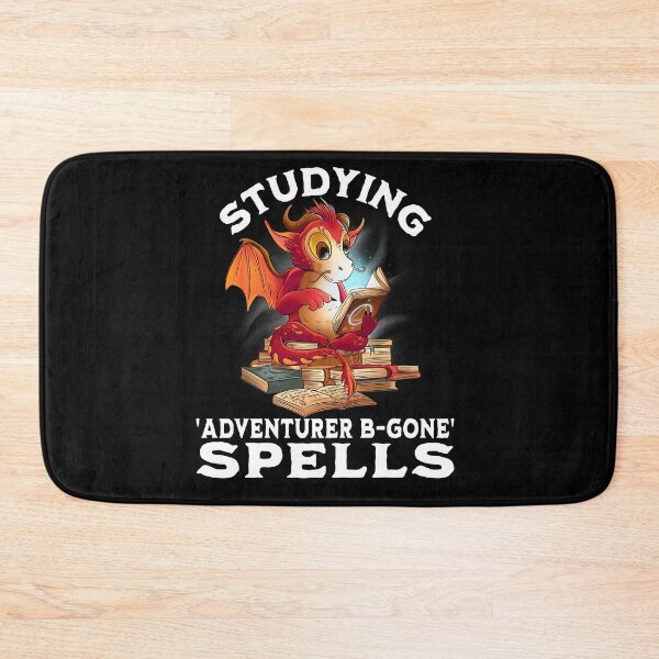 Item preview, Studying 'adventurer b-gone' spells. Tabletop RPG gaming designed and sold by Zanda-Nerd-Shop.