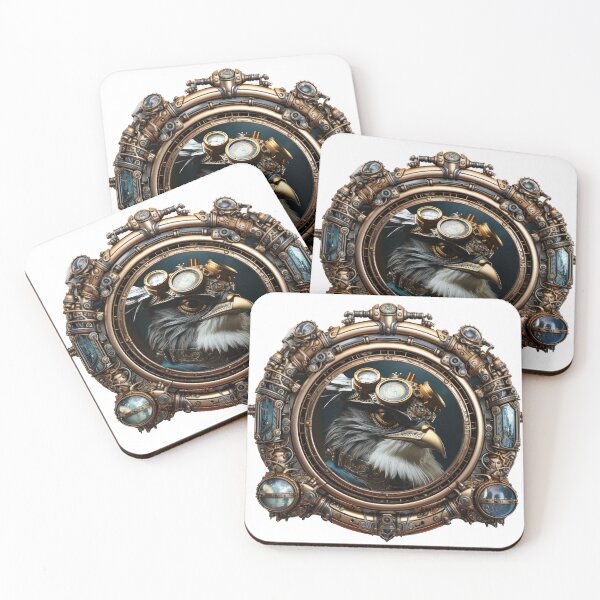 Item preview, Steampowered Animal Portrait designed and sold by SteamJazzCafe.
