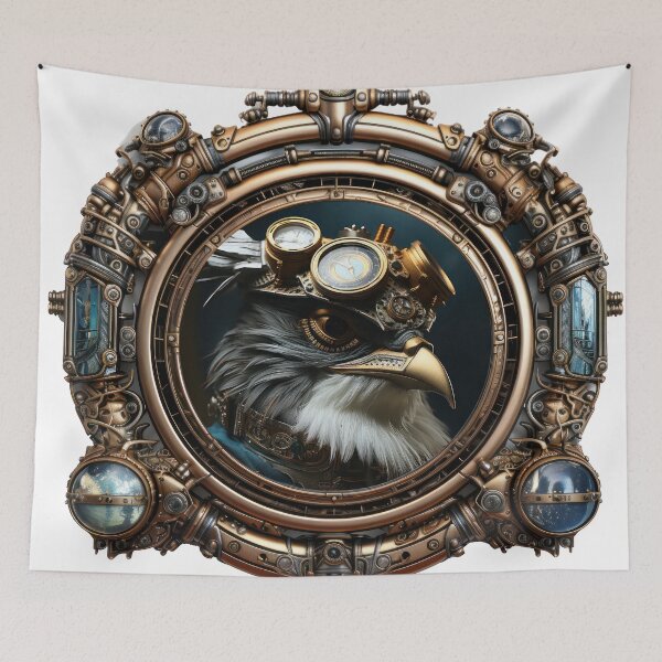 Item preview, Steampowered Animal Portrait designed and sold by SteamJazzCafe.