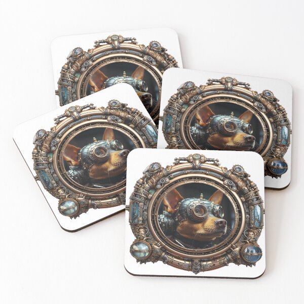 Item preview, Steampowered Animal Portrait designed and sold by SteamJazzCafe.