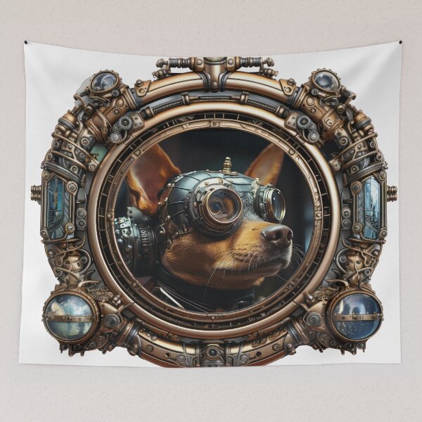 Item preview, Steampowered Animal Portrait designed and sold by SteamJazzCafe.