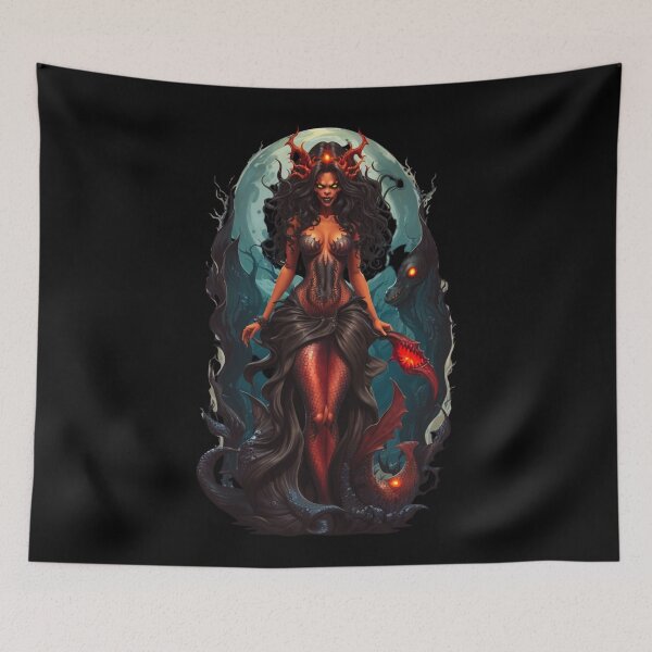 Item preview, Sirenas Demon Mermaid designed and sold by SirenasWorld.