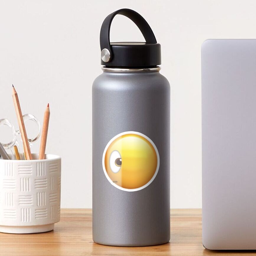 Bombastic Side Eye Emoji Sticker | Sticker