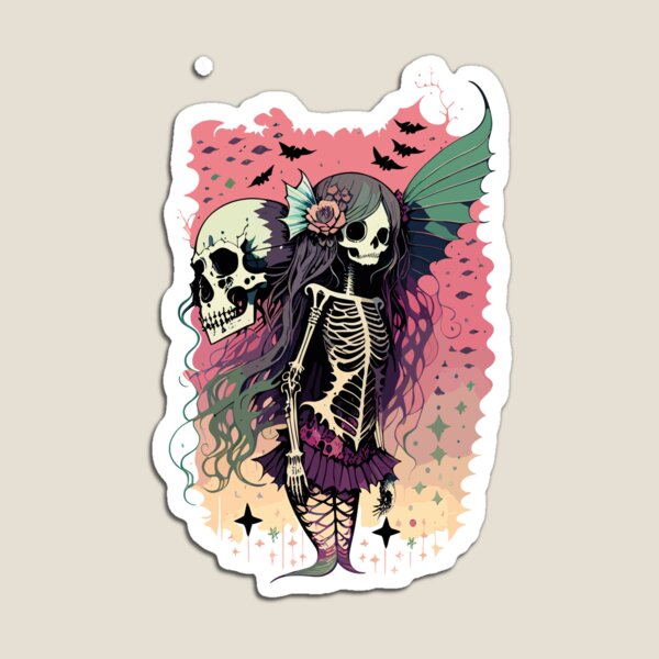 Item preview, Skeletal Mermaid #1 designed and sold by necrovortex.