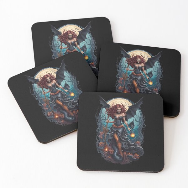 Item preview, The Dark Sea Angel From Sirenas Dark fairytales designed and sold by SirenasWorld.
