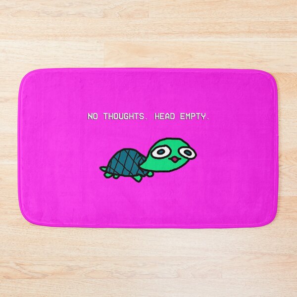 Item preview, NO THOUGHTS. HEAD EMPTY. designed and sold by Bipolar Bear.