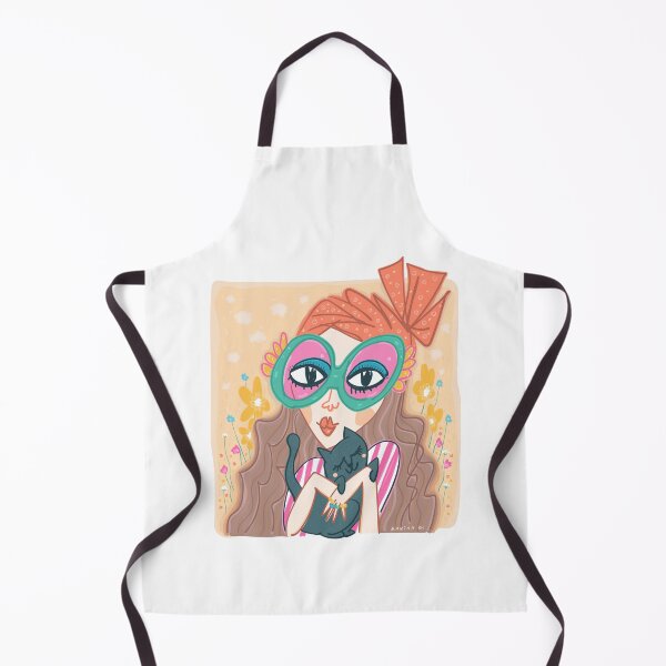 Item preview, Posh Lady with a Cat designed and sold by MarinaBH.