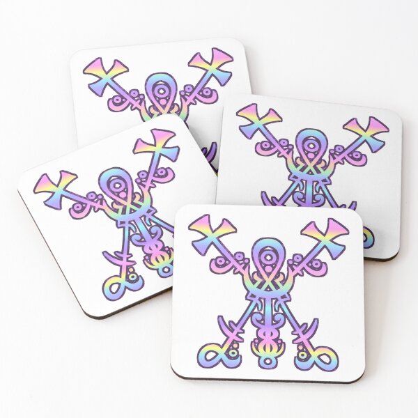 Item preview, President Marbas/Barbas Daemon Sigil // Modified Pastel Rainbow Version by Korvella Starlight designed and sold by vampydemonartz.