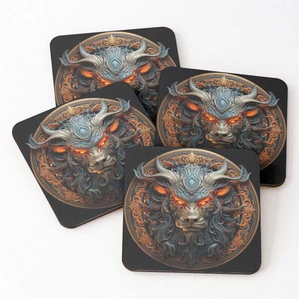 Item preview, The menacing horned demon 3 designed and sold by eyestetix.