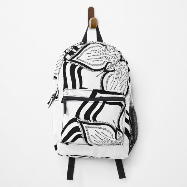 Item preview, Mandala flower black and white style designed and sold by wawaart.