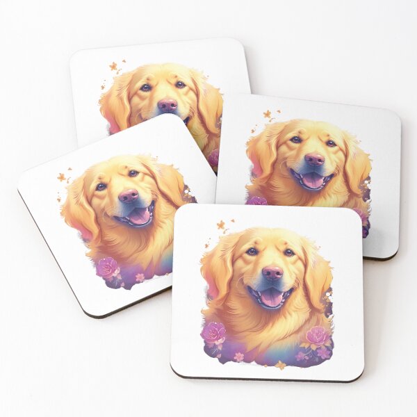 Item preview,  Golden Retriever Puppy Campfire Comic Cartoon  designed and sold by Petsthetic.