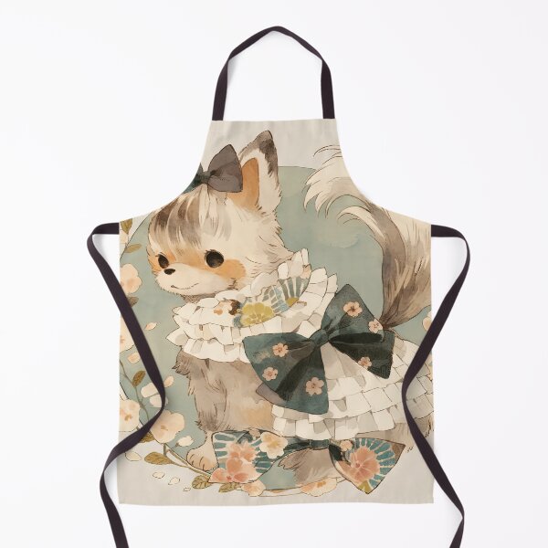 Item preview, Japanese Woodblock Style Yorkshire Terrier Dog designed and sold by BlvckSky.