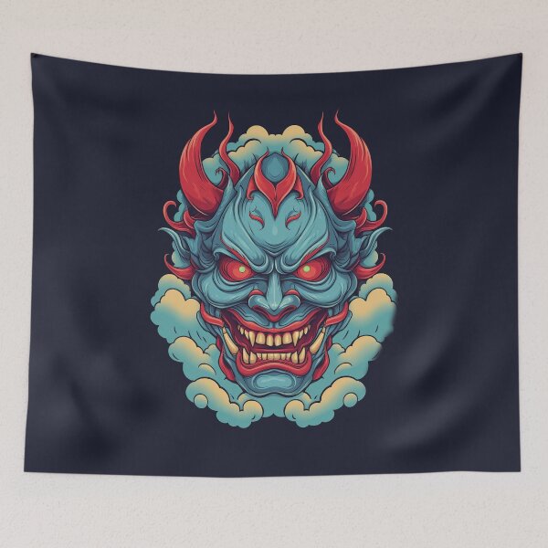 Item preview, Japanese Oni Art designed and sold by EdgarJake.