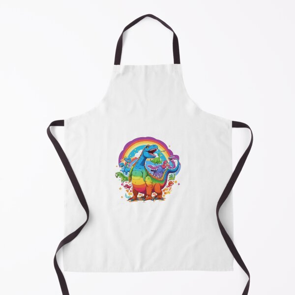 Item preview, A cute clipart of rainbow coloured dinosaurs.. designed and sold by Vegasstickers.