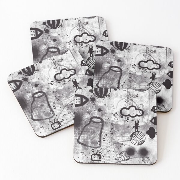 Item preview, Black and white abstract  designed and sold by Novembercloud.