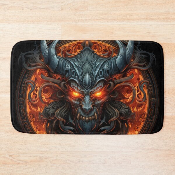 Item preview, The menacing horned demon 5 designed and sold by eyestetix.