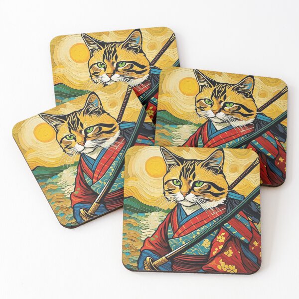 Item preview, Great Samurai Cat designed and sold by Joernoob.