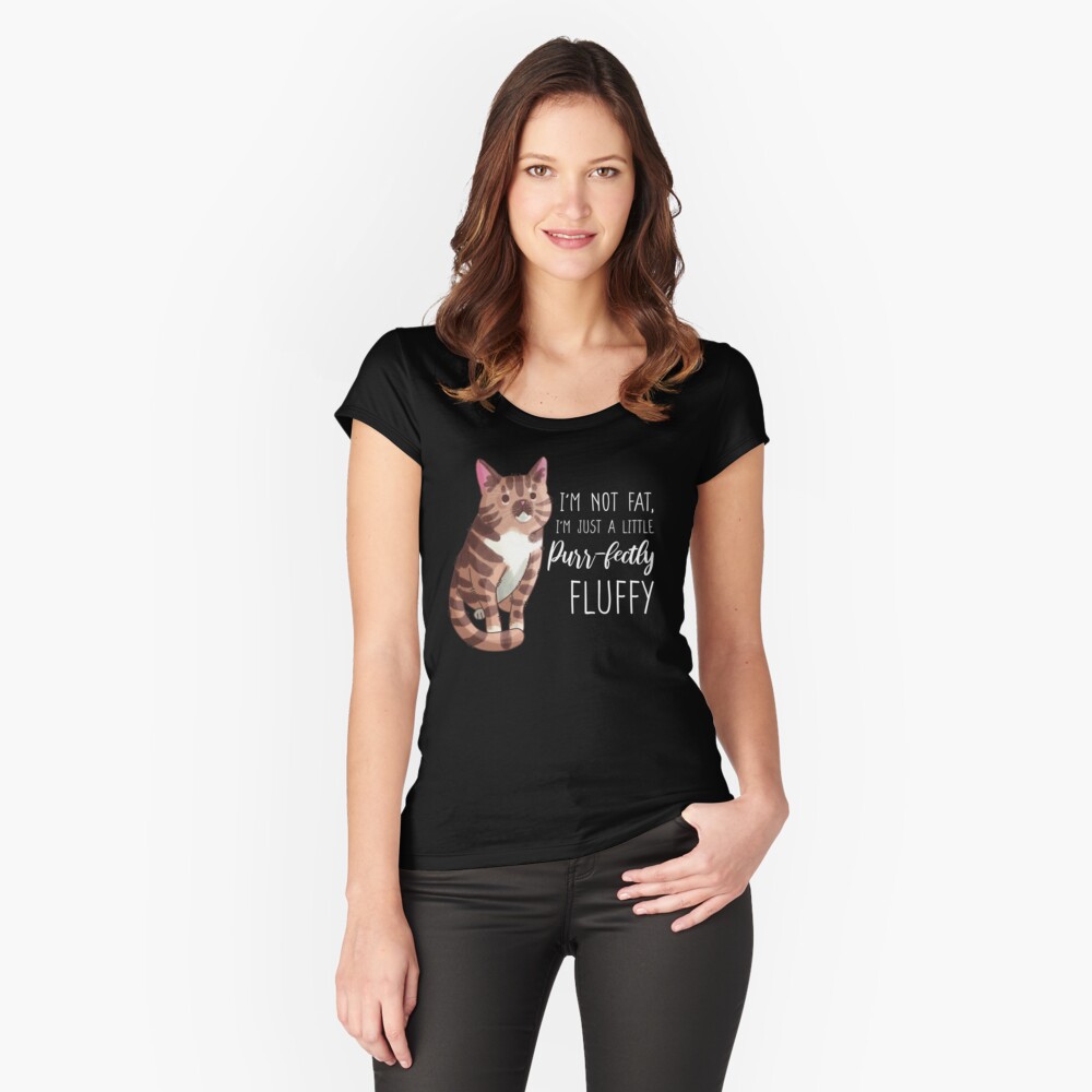 Item preview, Fitted Scoop T-Shirt designed and sold by FelineEmporium.