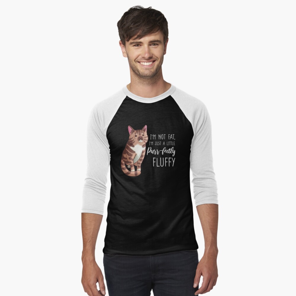 Item preview, Baseball ¾ Sleeve T-Shirt designed and sold by FelineEmporium.