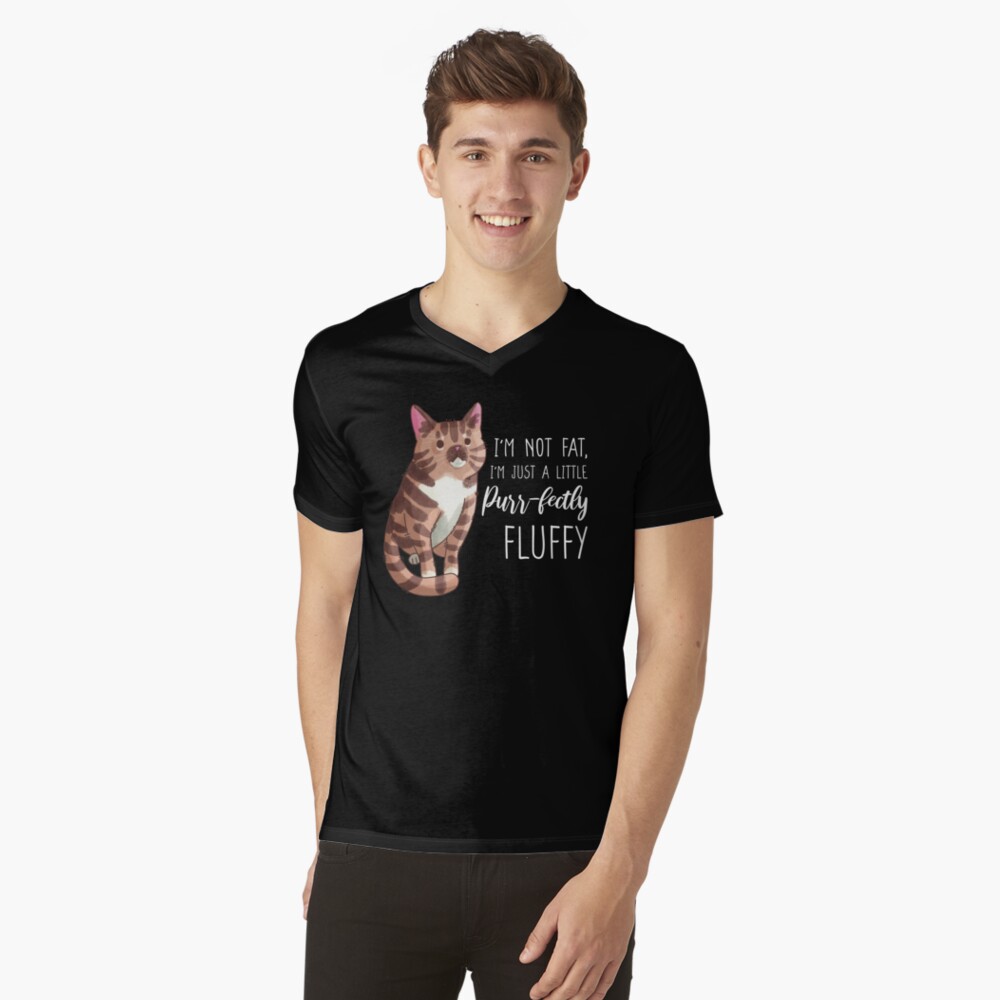 Item preview, V-Neck T-Shirt designed and sold by FelineEmporium.