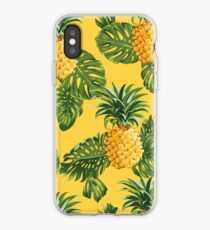 Vinilo o funda para iPhone Retro Pineapples Tropical Style