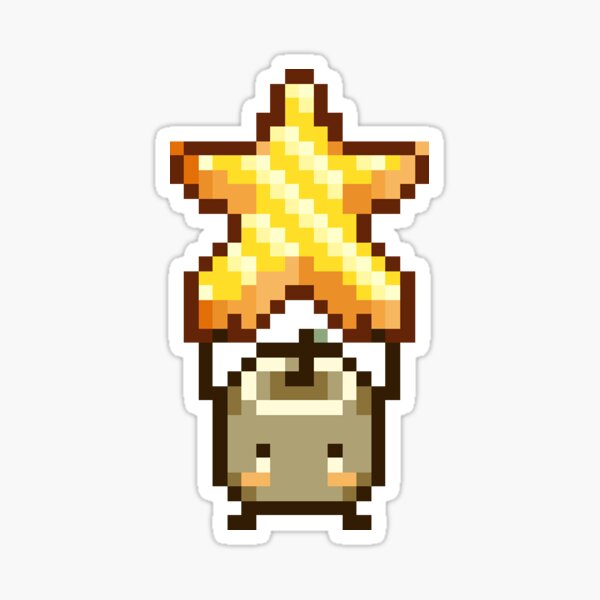 Aperçu de l'œuvre Étoile Junimo Gris créée et vendue par tinbeanie.