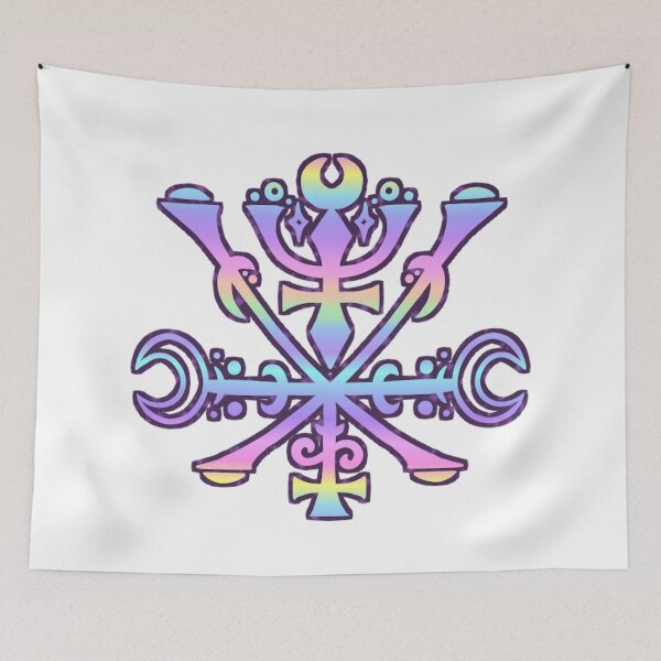 Item preview, Duke/Count Murmur Daemon Sigil // Modified Pastel Rainbow Version by Korvella Starlight designed and sold by vampydemonartz.