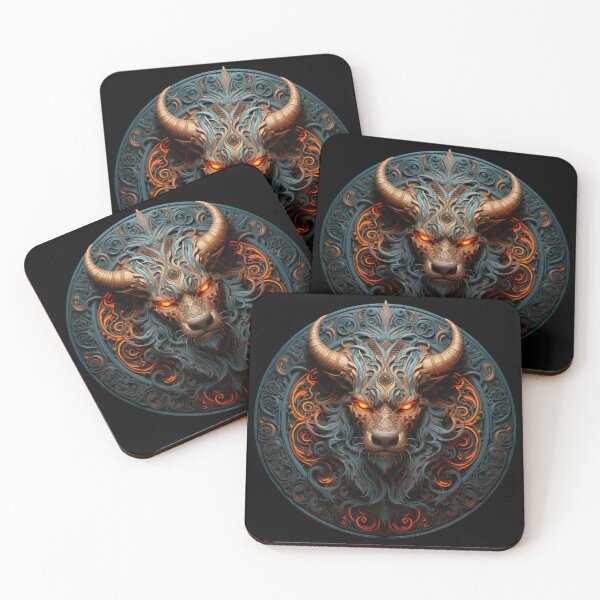 Item preview, The menacing horned demon 6 designed and sold by eyestetix.