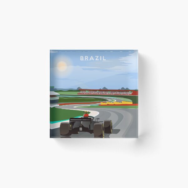 Item preview, Interlagos  F1 Poster designed and sold by MargarethRich.