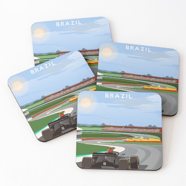 Item preview, Interlagos  F1 Poster designed and sold by MargarethRich.