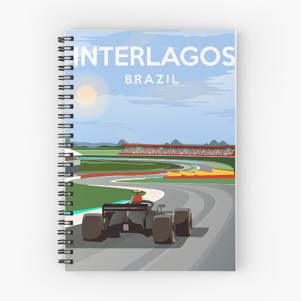 Item preview, Interlagos  F1 Poster designed and sold by MargarethRich.