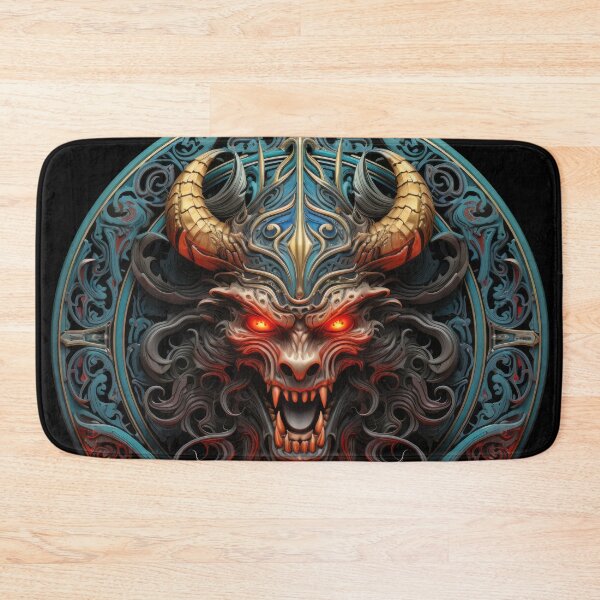 Item preview, The menacing horned demon 7 designed and sold by eyestetix.