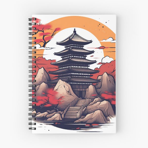 Item preview, Ancient Asian Temple designed and sold by EdgarJake.