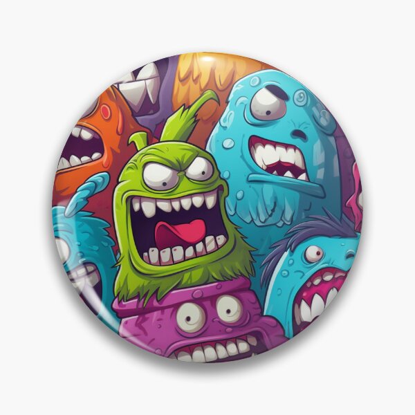 Item preview, Monster on the wall 2 designed and sold by Snoobstyle.