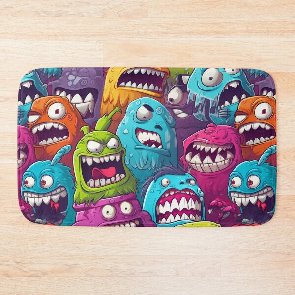 Item preview, Monster on the wall 2 designed and sold by Snoobstyle.