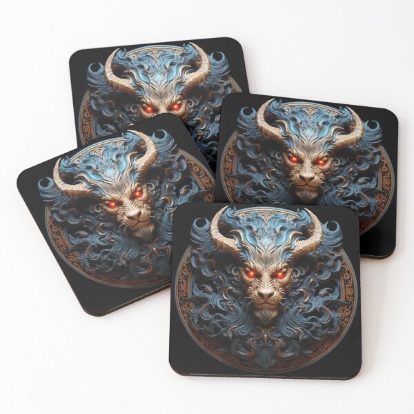 Item preview, The menacing horned demon 8 designed and sold by eyestetix.