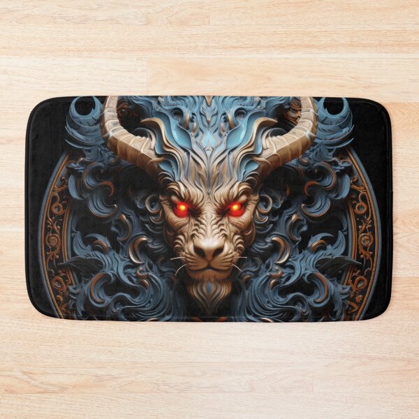 Item preview, The menacing horned demon 8 designed and sold by eyestetix.