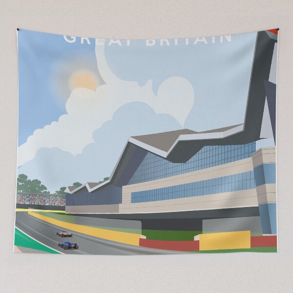 Item preview, Silverstone Poster designed and sold by MargarethRich.