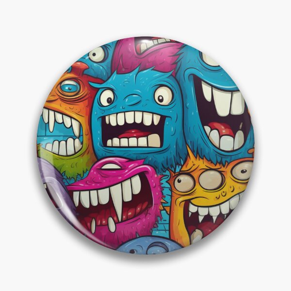 Item preview, Monster on the wall 3 designed and sold by Snoobstyle.