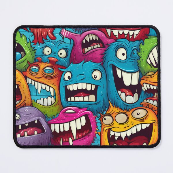 Item preview, Monster on the wall 3 designed and sold by Snoobstyle.