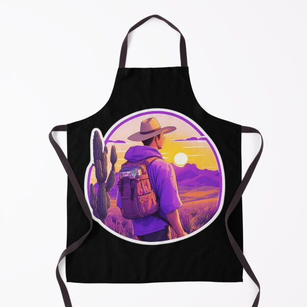 Item preview, Traveler Watching Sunset over Lavender Field designed and sold by Ridiculam Toga.