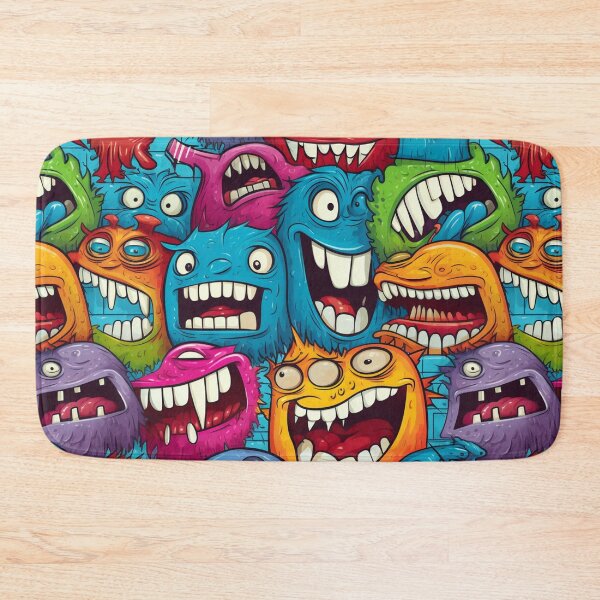 Item preview, Monster on the wall 3 designed and sold by Snoobstyle.