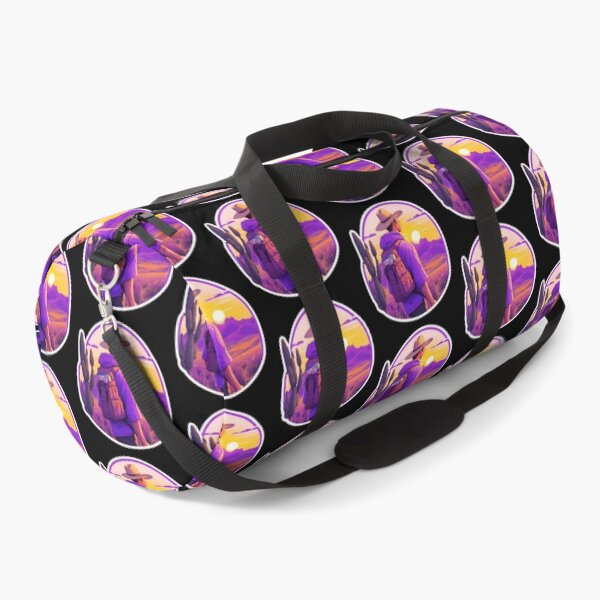 Item preview, Traveler Watching Sunset over Lavender Field designed and sold by Ridiculam Toga.