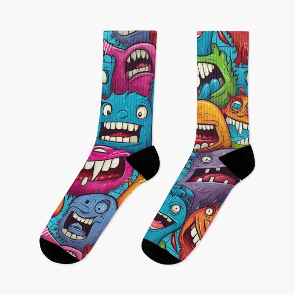 Item preview, Monster on the wall 3 designed and sold by Snoobstyle.